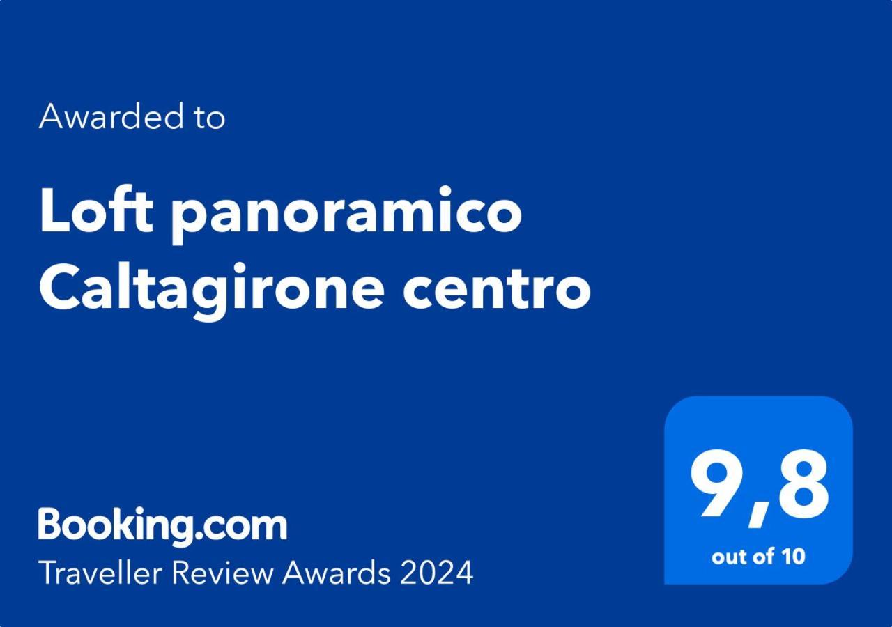 Ferienwohnung Loft Panoramico Caltagirone Centro Exterior foto